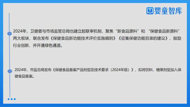 力母婴人规避“雷区”把握“趋势”！麻将胡了试玩营养品政策大盘点！助(图4)